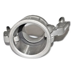 1 1/2" Coupler Malte Thread , SS 316