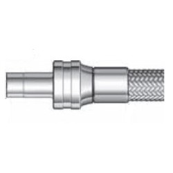 ARGON GAS, 1MTR STAINLESS STEEL FLEX.HOSE 