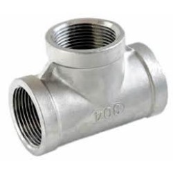 1/4" SUS Tee, Thread 