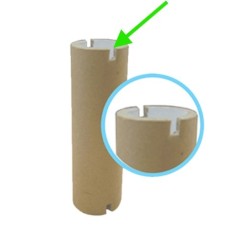 68mm W x 300mtr, Resin Ribbon, Face in 1 side printing ,1” ID double core with notch