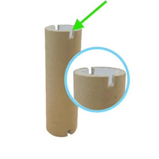 68mm W x 300mtr, Resin Ribbon, Face in 1 side printing ,1” ID double core with notch