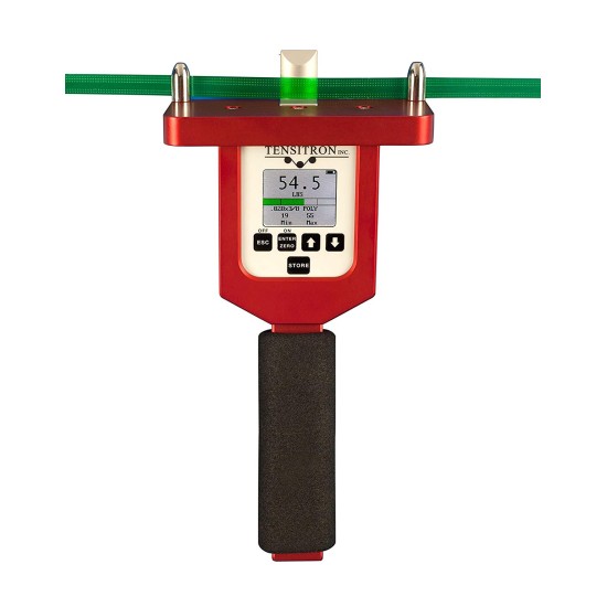 DIGITAL STRAP TENSION METERS ,1000 # cap,Rang:50--1,000 lb. ,Accuracy:2% (20 lb.), Resolution  5 lb.