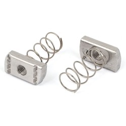 SS316 Spring Nut 10 (Ã˜) FOR S/STEEL Unistrut Channel Strut