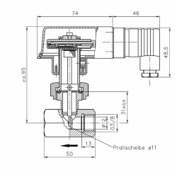 Sika flow switch, VHS10M0ARDEN65 