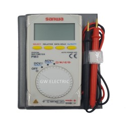SANWA, PM-3, Pocket-size Digital Multimeter w/Soft Cover  SANWA, PM-3, Pocket-size Digital Multimeter w/Soft Cover