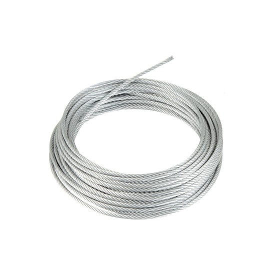 S/STEEL WIRE ROPE 020, 1MTR