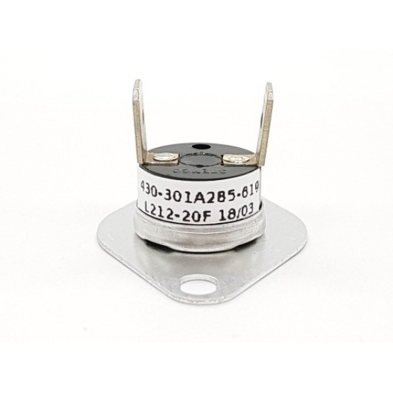 430-301A285-619, A285-535, L20, OPEN AT 212ÂºF+/- 5ÂºF, CLOSE AT 185ÂºF +/- 5 ÂºF, ARC CONTROL, 5PCS/ BOX