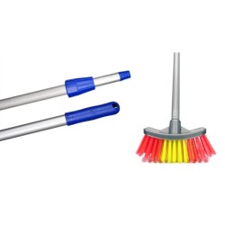 165mmX 100mm X 115mm BRUSH WITH 2.4MTR ALUMINIUM