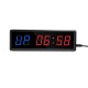 24 hour Interval Timer Count Down/Up Clock 1.5" LED Gym Timer Stopwatch with Remote