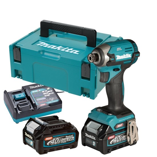 Cordless Impact Driver, 40V, Hex. Shank 1/4″, 0-3700rpm, 220Nm, 1.7kg ,2.0ah Battery