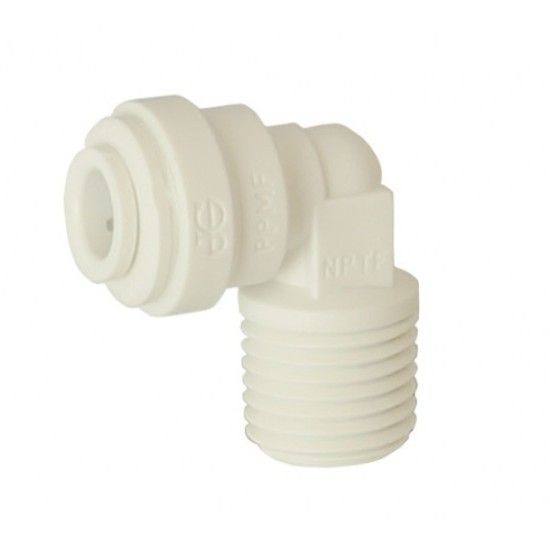FILTER ELBOW FITTING, MALE THREAD