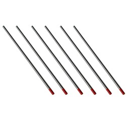 2% THORIATED (RED) 1.6MM TUNGSTEN ELECTRODE (10PCS/PAC)