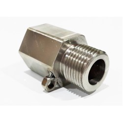 SUS BS3 MALE THREAD X BS4 MALE THREAD CONNECTOR