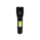 Q003 ,Zoom Type,USB Rechargable Torchlight 