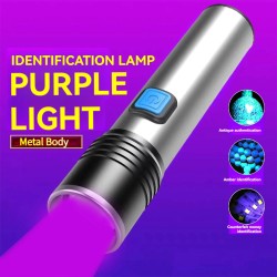 Rechargeable ,UV Torch Light , 395nm