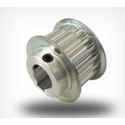 T10 ALUMINIUM PULLEY ORIGINAL 22T X Width 18mm