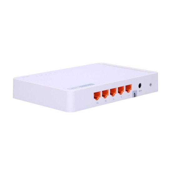 5 port Gigabit Ethernet Switch,10/100MBps Gigabit Desktop Switch - White