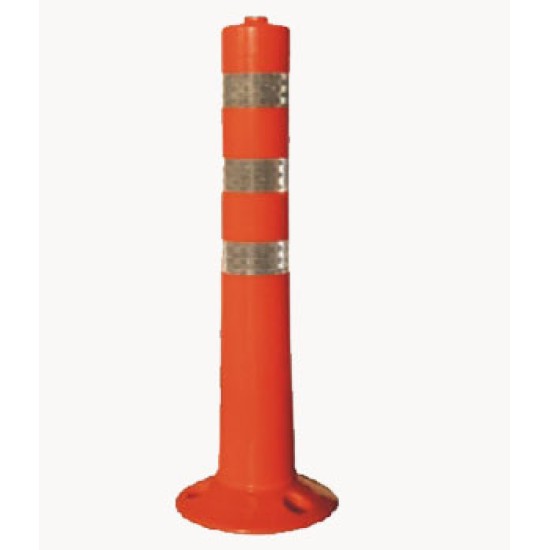 PVC  TRAFFIC LANE SEPARATORS 30" x 32" x 80MM,included wall plug