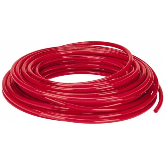 M4 SOLID RED, 2.5 ID, JAPAN HOSE 20MTR,TUBING