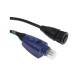 152mm Sensor Cable, M12 Plug, Circular Receptacle, 3 Positions, 152 mm, 5.98 ",Telemecanique XXZPB100 