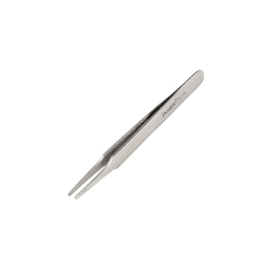 Blunt Flat Tip Tweezer (120mm) 