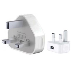 5VDC 1A, UK 3P USB Charger 