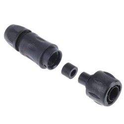 Souriau,Circular Connector, Trim Trio UTS Series, Straight Plug, 4 Contacts