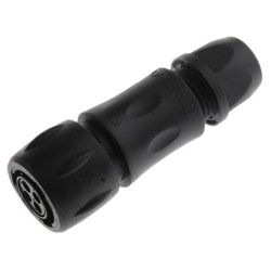 Souriau,Circular Connector, Trim Trio UTS Series, Straight Socket, 4 Contacts