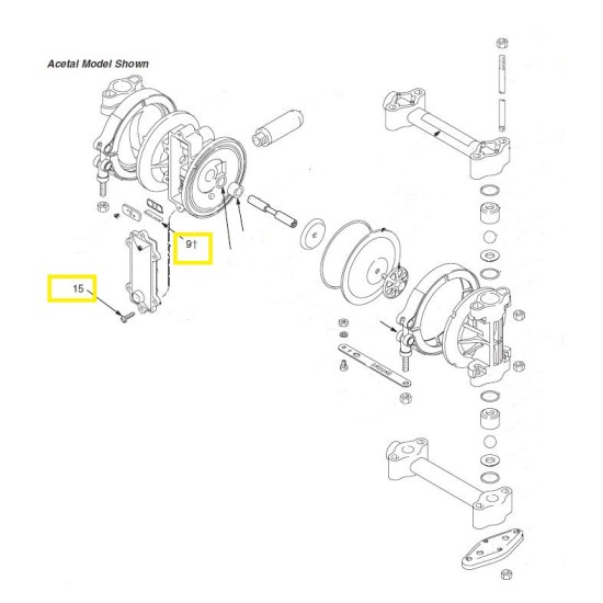 Verdeair VA10 rebuilt kit, SK Air motor VA10 ,Model 6864