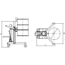 Drum Porter , 350kg