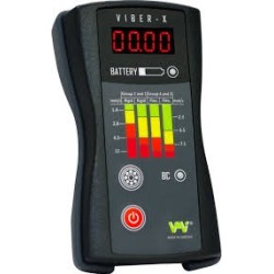 VIBER X Vibration Meter ,With LED display, 4 digits, IP65, -20 to 50 deg. Vibration Meas. Range: 0 -199.9 mm/s RMS