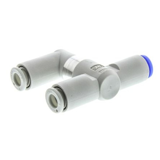 6mm IN X 6mm IN X 6mm Out Pneumatic Logic Element Function Fitting 