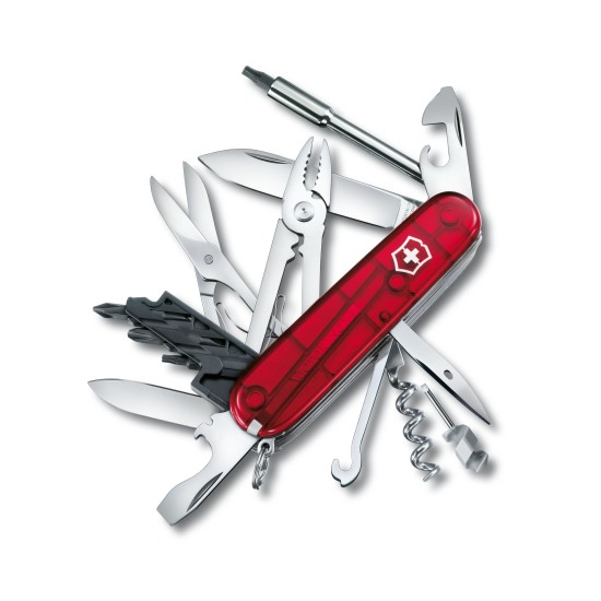 Cybertool ,91mmLength, Swiss made pocket knife with 32 functions