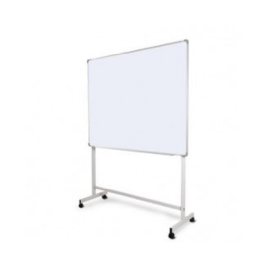 White Board Magnet 4feet x 8feet WITH STAND C/W CASTER WHEEL