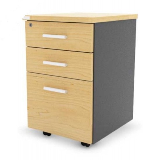 HIGH MOBILE 3 DRAWER ,Size: W425 x D490 x H670  (mm)