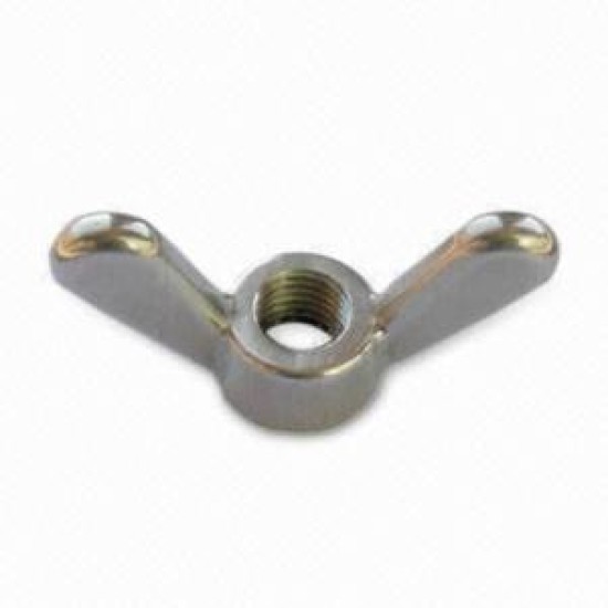 TANK, WING NUT, CHROME, 1/2"