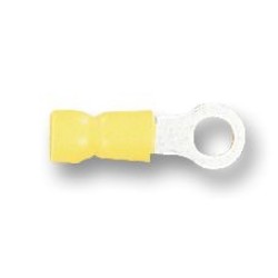 RING 6MM, WIRE 3.4MM , YELLOW , 100pcs/pkt