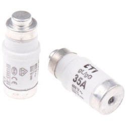 Siemens 5SB4010 Diazed Bottle Fuse 32A, 500V AC/ DC, E33, DIII, 5pcs/pkt