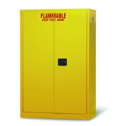 60gal ,Yellow Safety Can Storage Cabinets ,Exterior 65" X 34" X 34" ,Manual Door