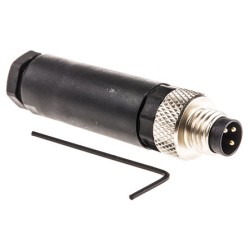 MALE THREAD PIN CONNECTOR ,4A,63V