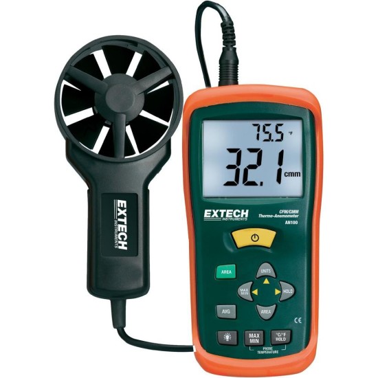 AN100 FLOW METER ,CFM/CMM Mini Thermo-Anemometer