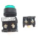 FUJI, AR22, GREEN PUSH BUTTON SET, E3, OL, LED TYPE SINGLE LAYER (2PCS)