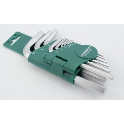 9 PCS SHORT ARM HEX KEY SET (MM) 9 PCS SHORT ARM HEX KEY SET (MM)