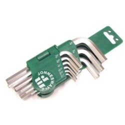 9 PCS SHORT ARM HEX KEY SET (SAE) 9 PCS SHORT ARM HEX KEY SET (SAE)