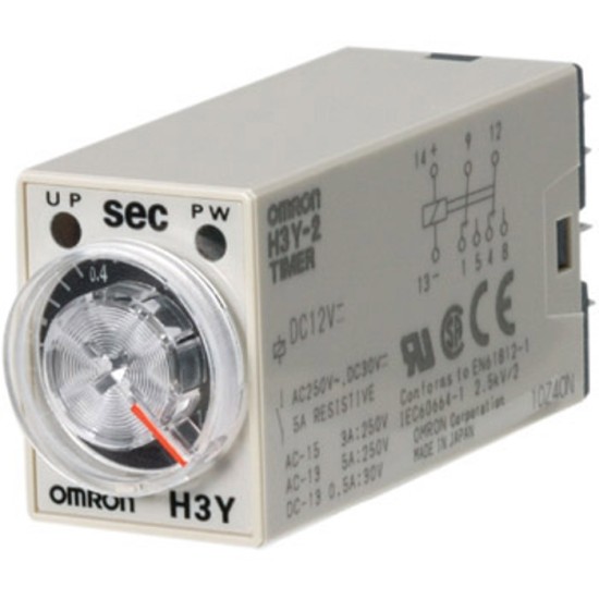 DC24 , 5sec , Omron Analogue Timer