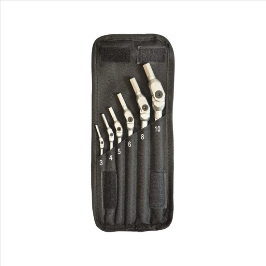 Hex Pro Allenkey ,Metric Hex Sizes: 3, 4, 5, 6, 8, 10mm