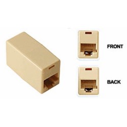 INTERNET SOCKET CONNECTOR 2X FEMALE RJ45