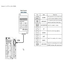 JUSP-OP02A, YASKAWA SERVO DRIVER PENDANT