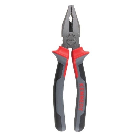 Combination Pliers, Serrated, Steel, 180mm