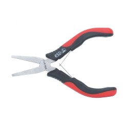 Kennedy Flat Needle Nose Pliers, Needle Nose, Carbon Steel, 130mm, ESD Kennedy Flat Needle Nose Pliers, Needle Nose, Carbon Steel, 130mm, ESD
